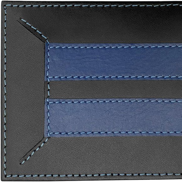 Thin Blue Line Police Wallet - LEO Bifold Wallet - Picture 3 of 7